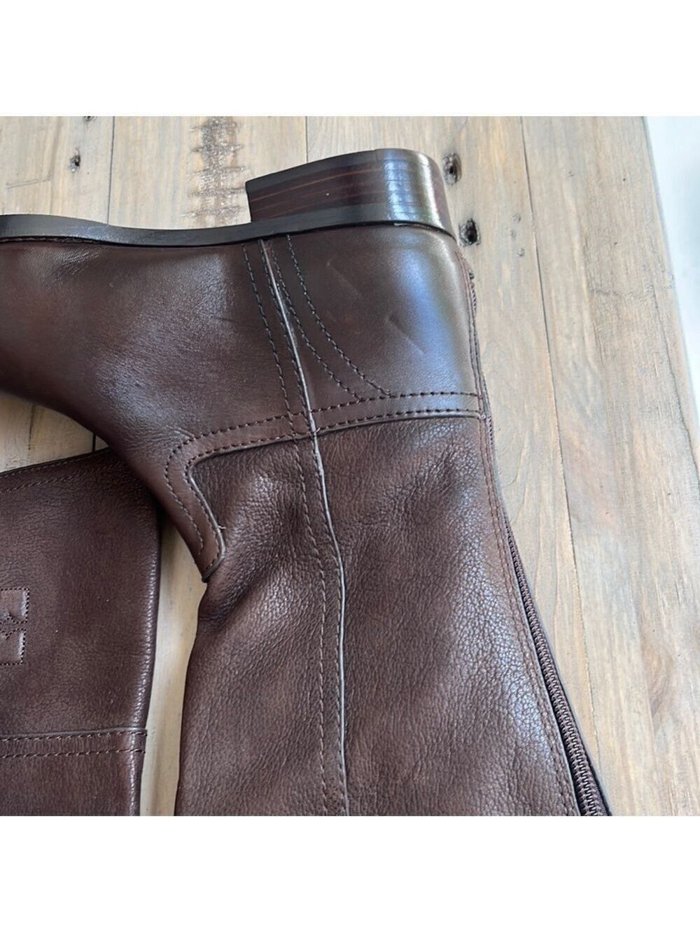 Tory Burch ‘Simone’ Over The Knee Riding Boot in Vintage Buffalo Size 5.5 - Picture 8 of 12